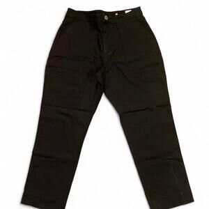 Old Navy Black Utility Pants Women’s Size 6 Stretch Twill Workwear